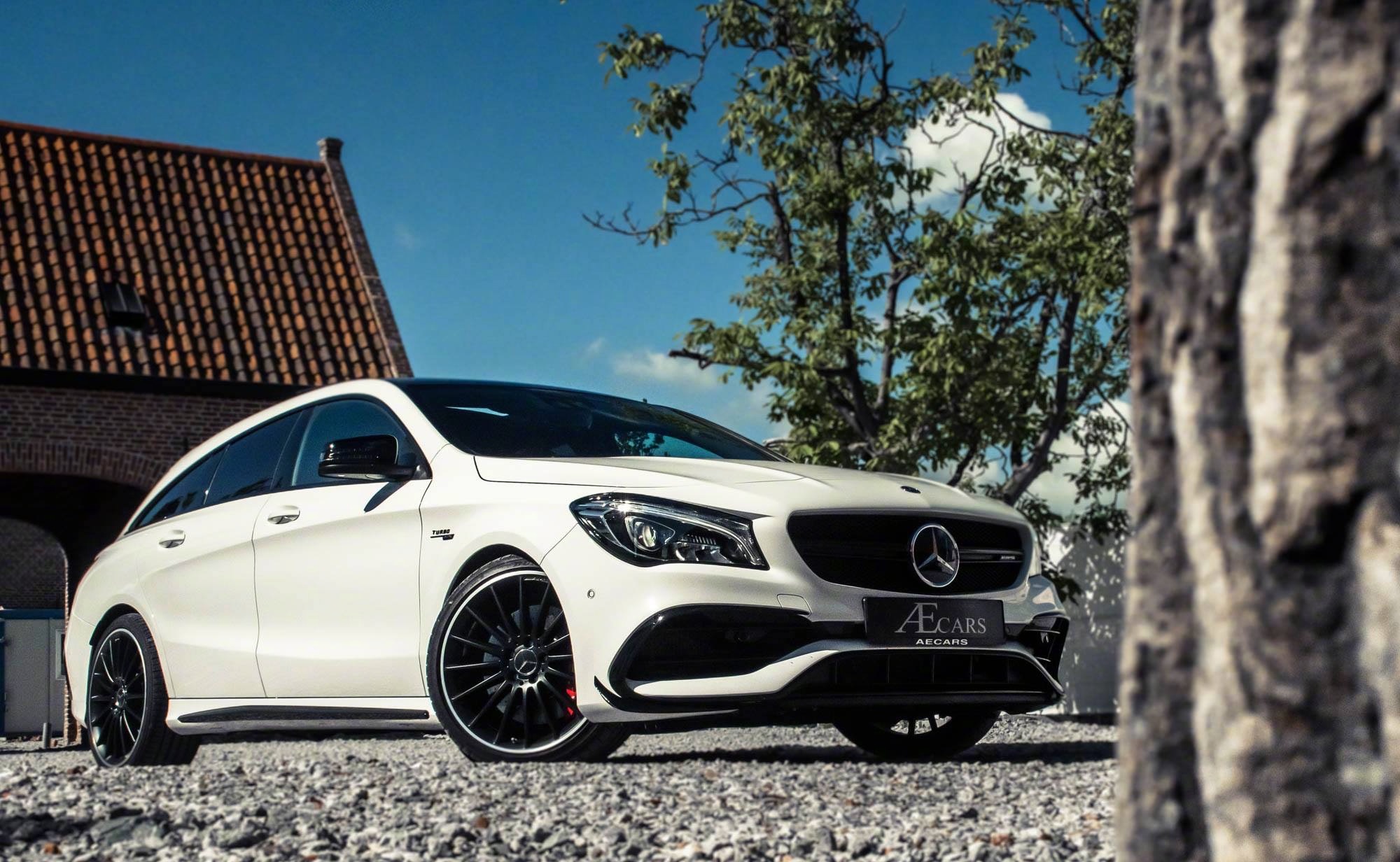 奔驰cla45非常的好看