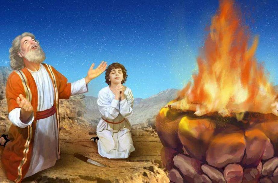 《圣经》上帝要求烧死牛羊祭祀