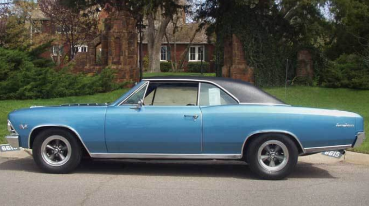 1966年雪佛兰chevelle ss,一款当时最贵的老爷车,你喜欢吗?