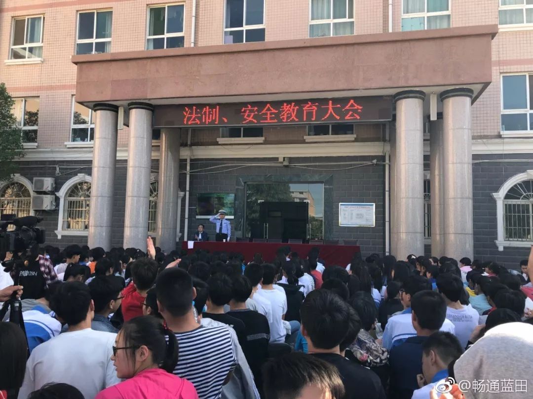 焦岱初中,孟村中学举办交通安全及法制报告会