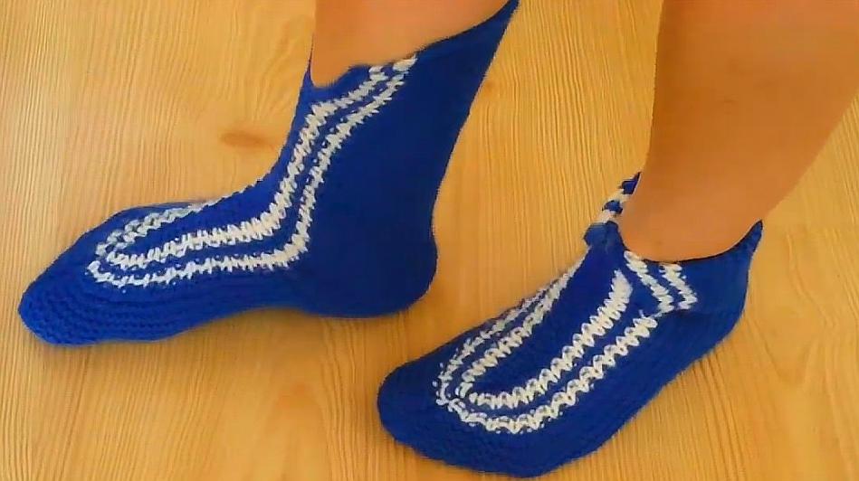 棒針編織實用又漂亮的瑜伽襪子，簡單好織，舒適養腳
