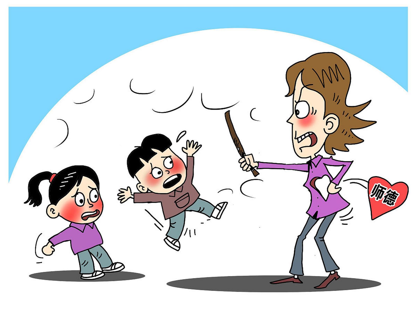 云南8岁小学生被老师用戒尺打破头,戒尺下的伤痕:教育还是伤害?