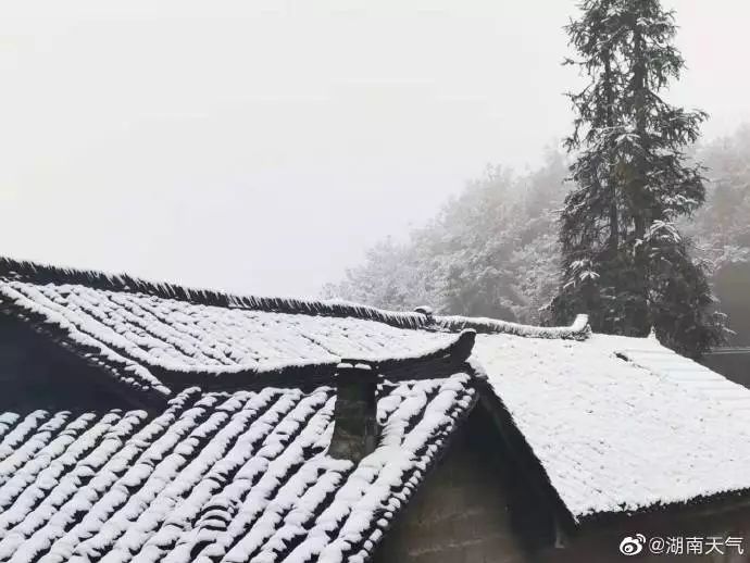 湖南永州下雪图片