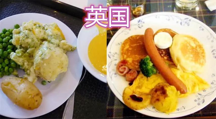 同样食堂午餐,中国vs韩国vs英国,当看到日本的我肚子饿了!