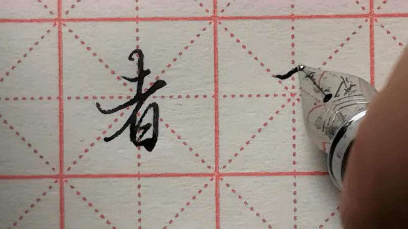 每日一字,学会“者”字这两种草书写法,日常书写不用愁,文化,艺术,好看视频