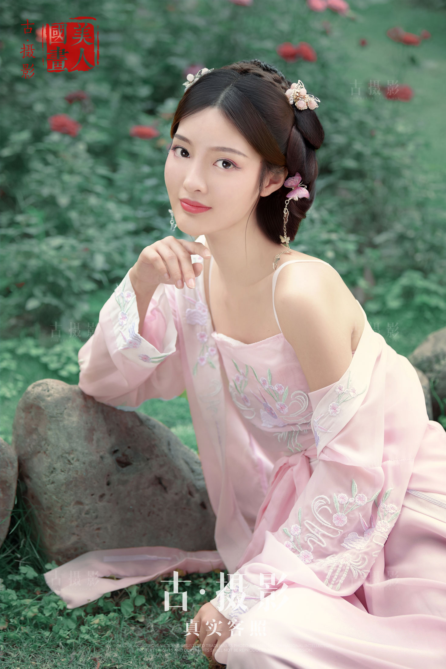 古风写真 回眸一笑百媚生,六宫粉黛无颜色