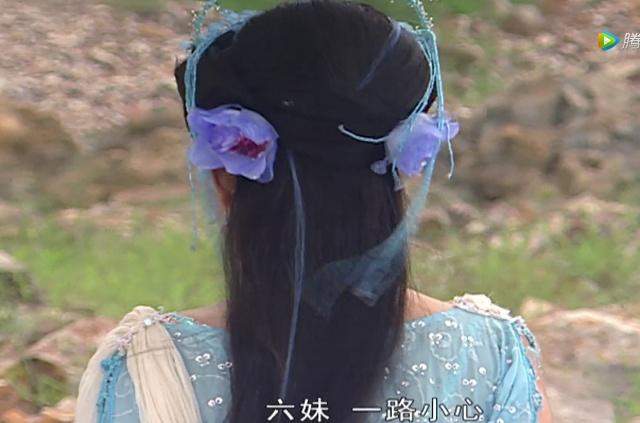 7位仙女在"欢天喜地七仙女"的发型,紫儿的美,她的发型师用心