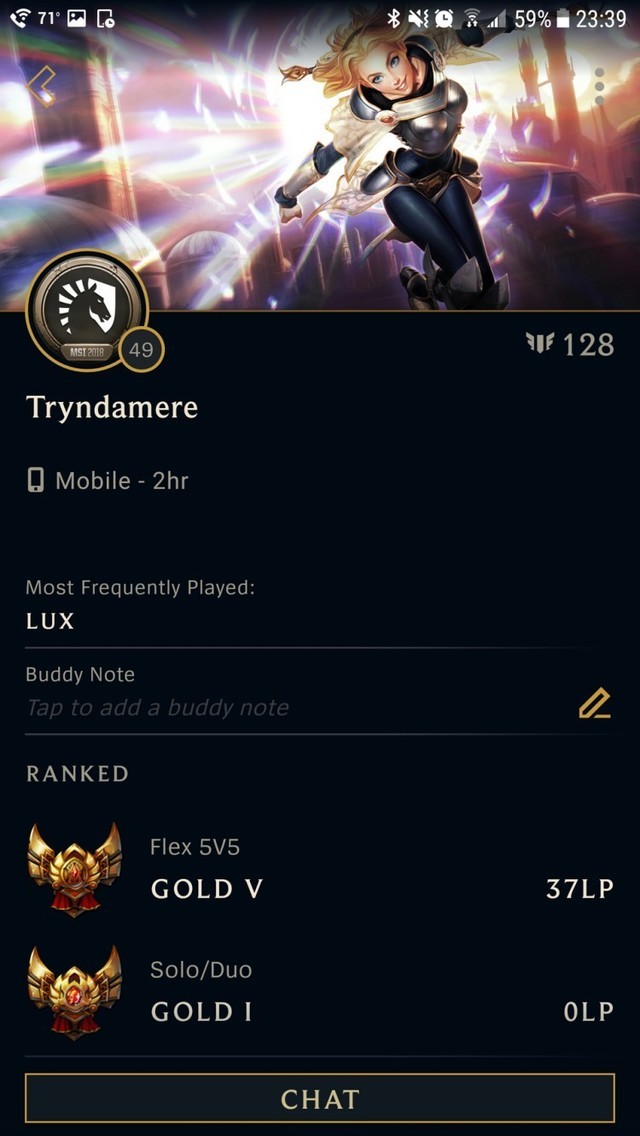 玩家《英雄联盟》黄金局排到拳头公司老板