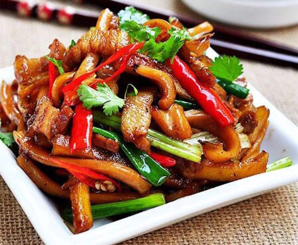 蒜香豆干五花肉营养健康,让你不会错过的一道湘菜