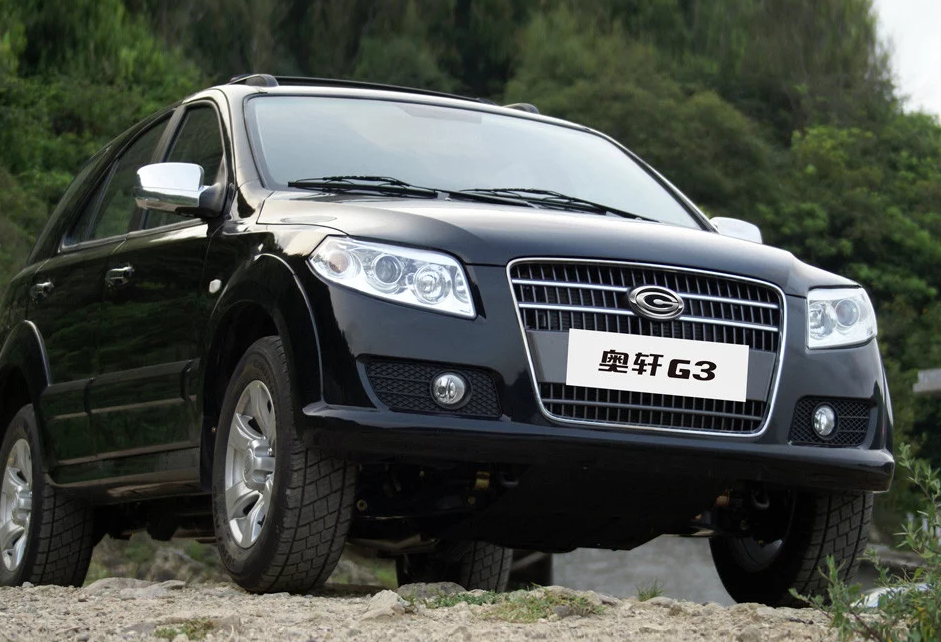 新颖的车身造型,广汽吉奥-奥轩g3,其设计相当出色!