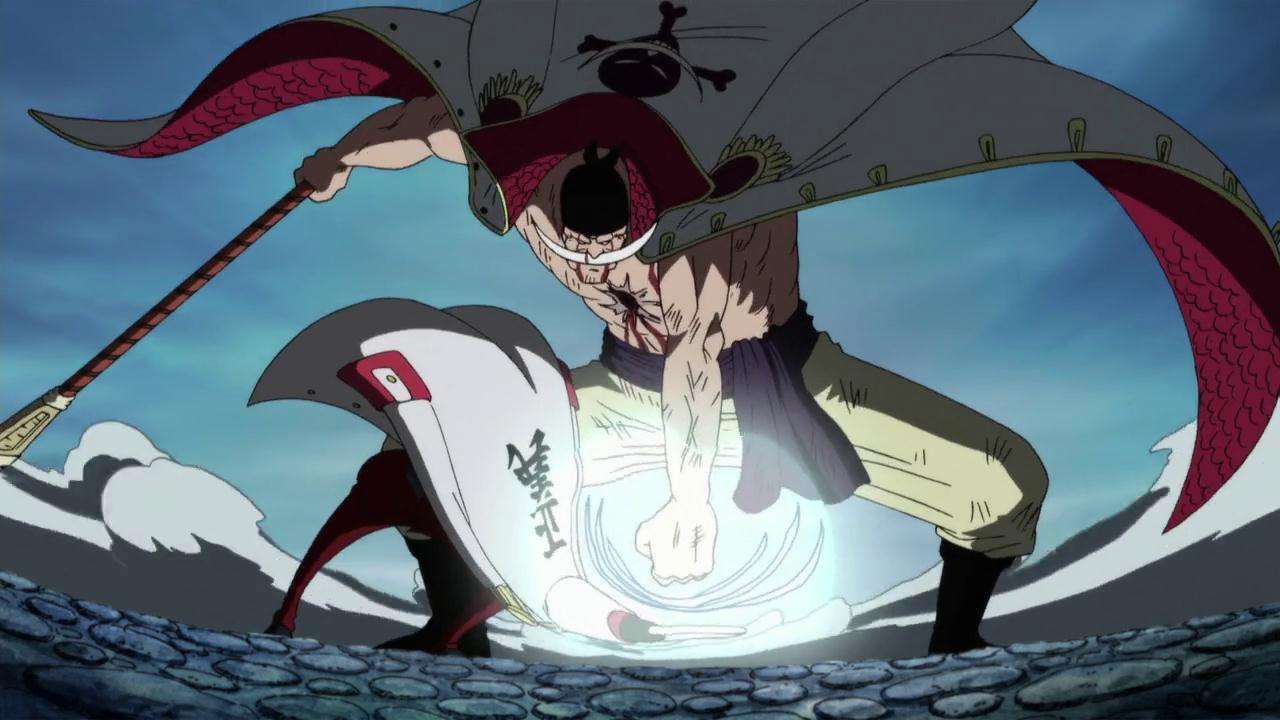 《海贼王》顶上战争如果三大将全力以赴,白胡子可以撑多久?