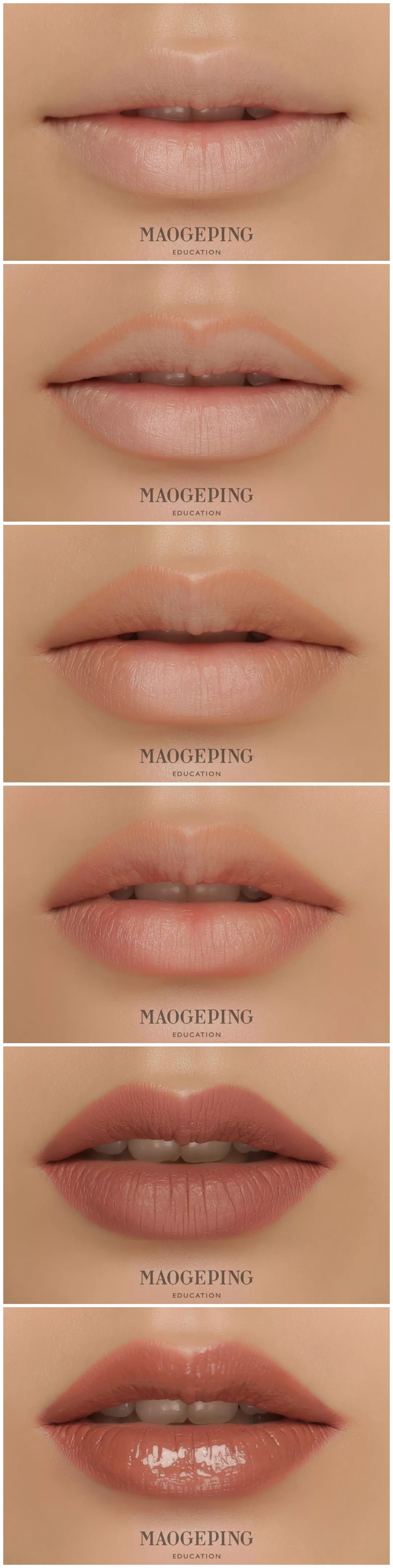 九款超chic唇妆画法,小仙女们快马起来!