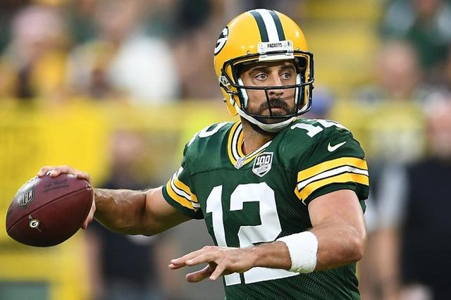 福布斯2018 nfl球员收入榜,阿隆·罗杰斯总收入7590万美元位列第一