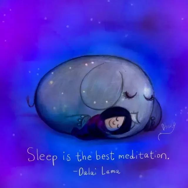 暖心插画《佛陀的涂鸦》:看完整个人都被疗愈了