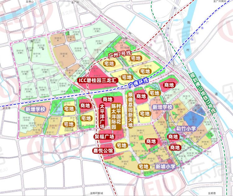 3轨道途经!陈村tod周边规划有变 未来人口505万人