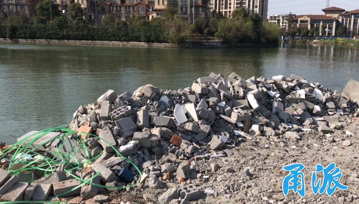 建筑渣土,生活垃圾……宁波这条河快承受不起了