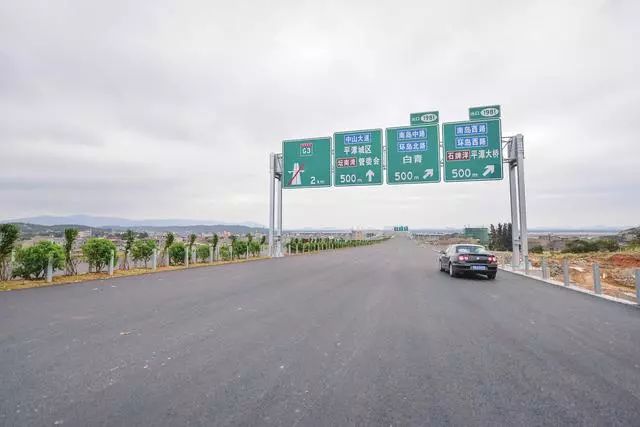 京台高速公路平潭上岛段主线具备通车条件