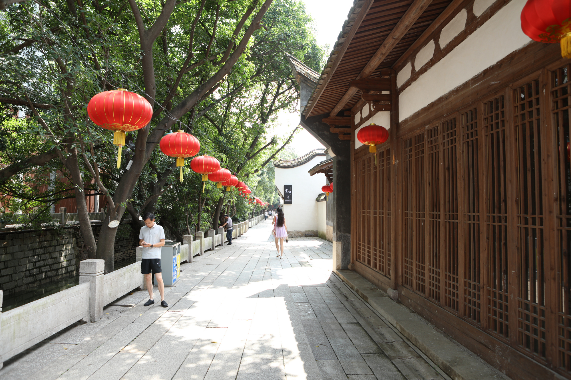 福州朱紫坊,安泰河畔的古老街区,风景优美人杰地灵