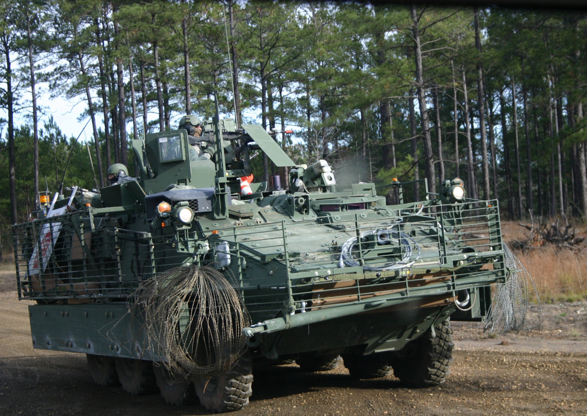 美国陆军史崔克轮式装甲车欣赏