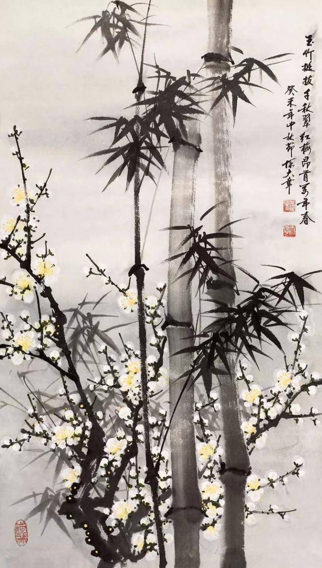 「书画」白梅大侠陈大章