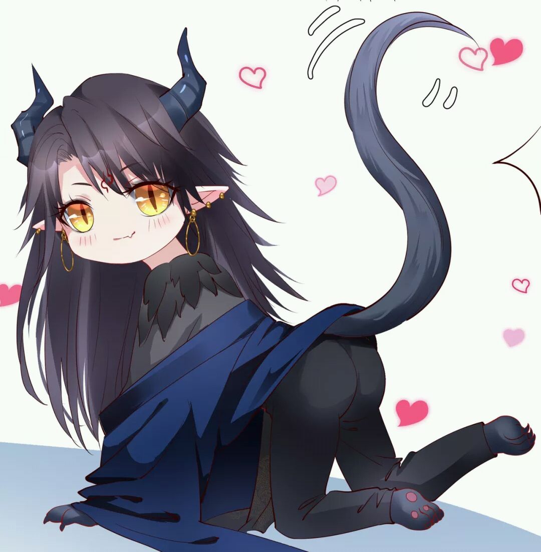 魔尊化成人形居然对离朱做这个!果然蠢萌啊