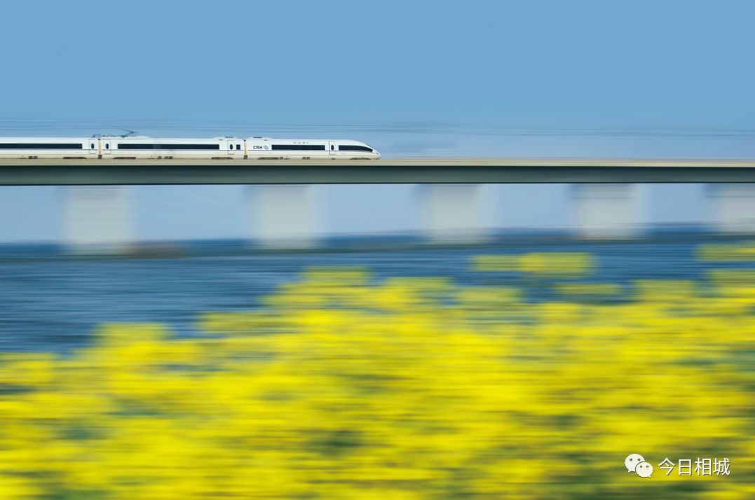 阳澄湖上疾驰的高铁 为擦亮这个对外窗口 近两年,相城区持续开展铁路