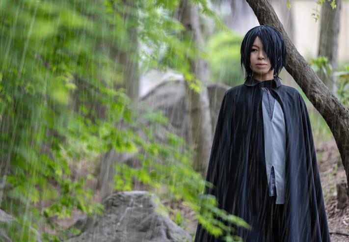 佐良娜.火影忍者cos,网友:宇智波杨过,你怎么想不开要淋雨啊?