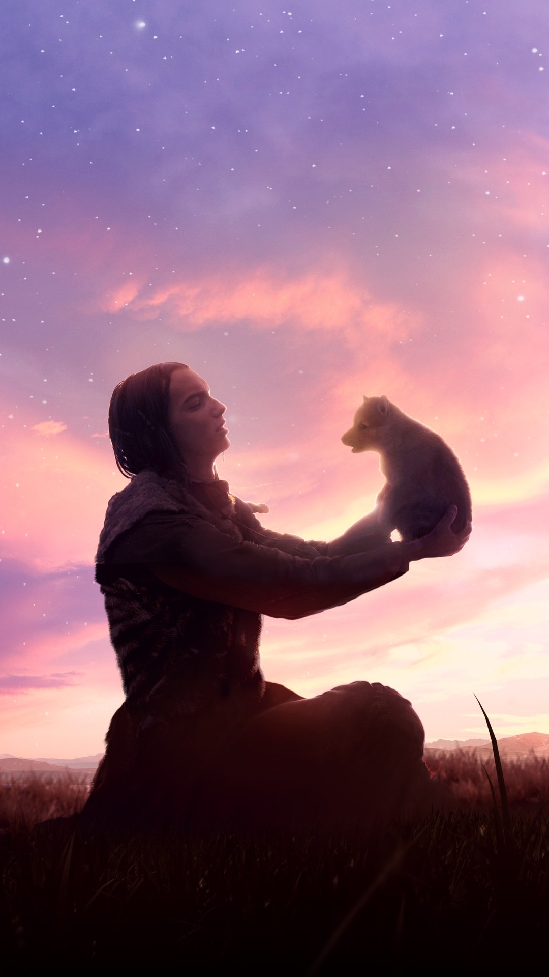 高清手机壁纸:阿尔法 狼伴归途