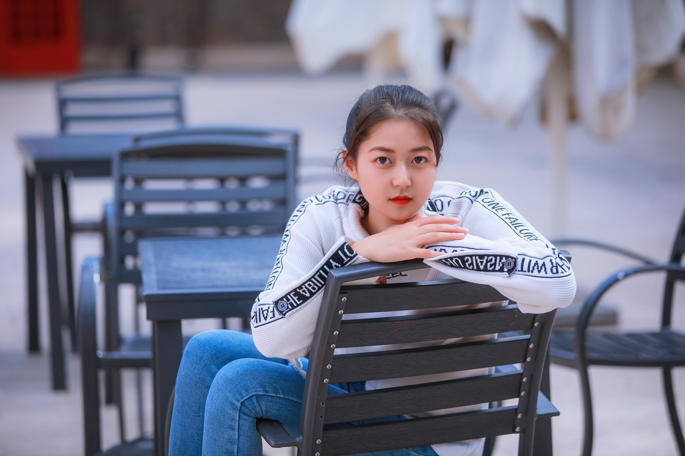 人像摄影 初秋的午后,漂亮的姐姐