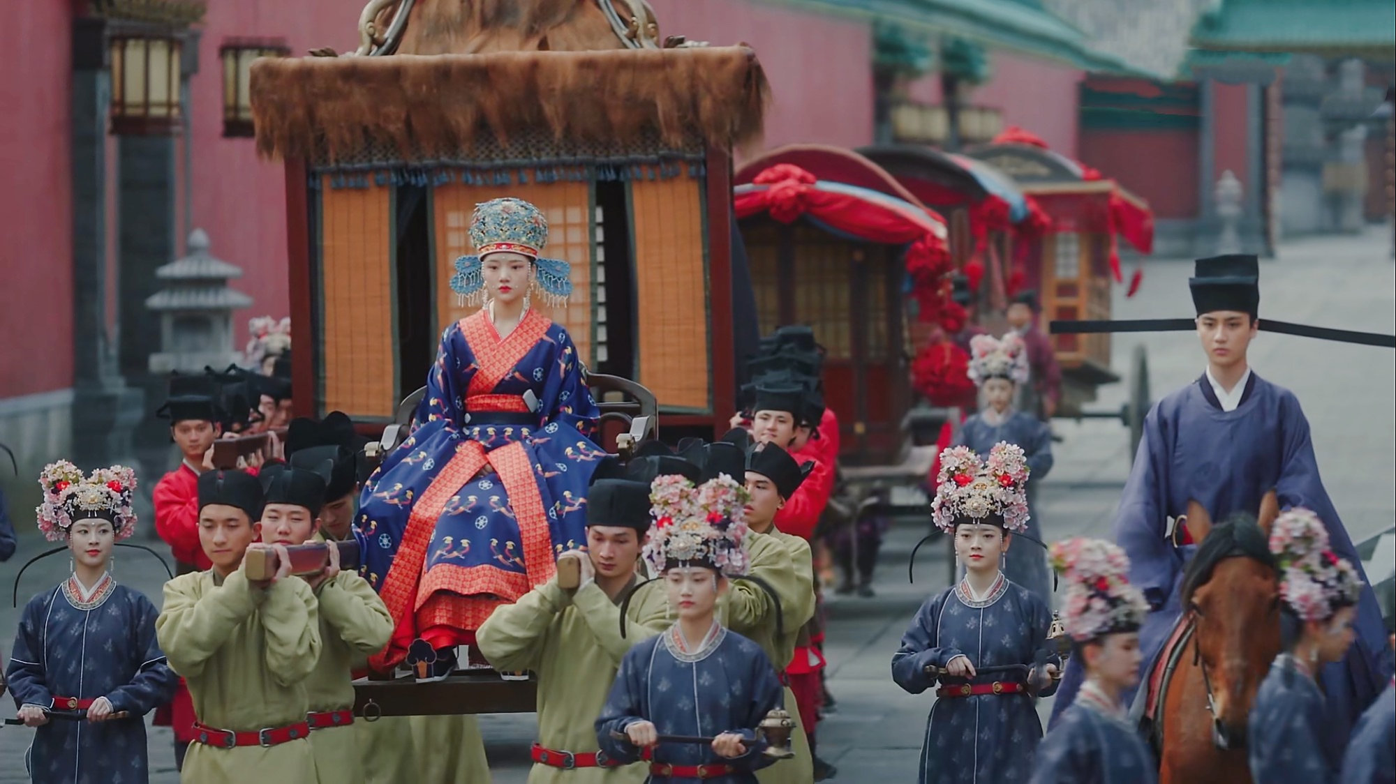 《清平乐》徽柔公主的嫁衣和礼服