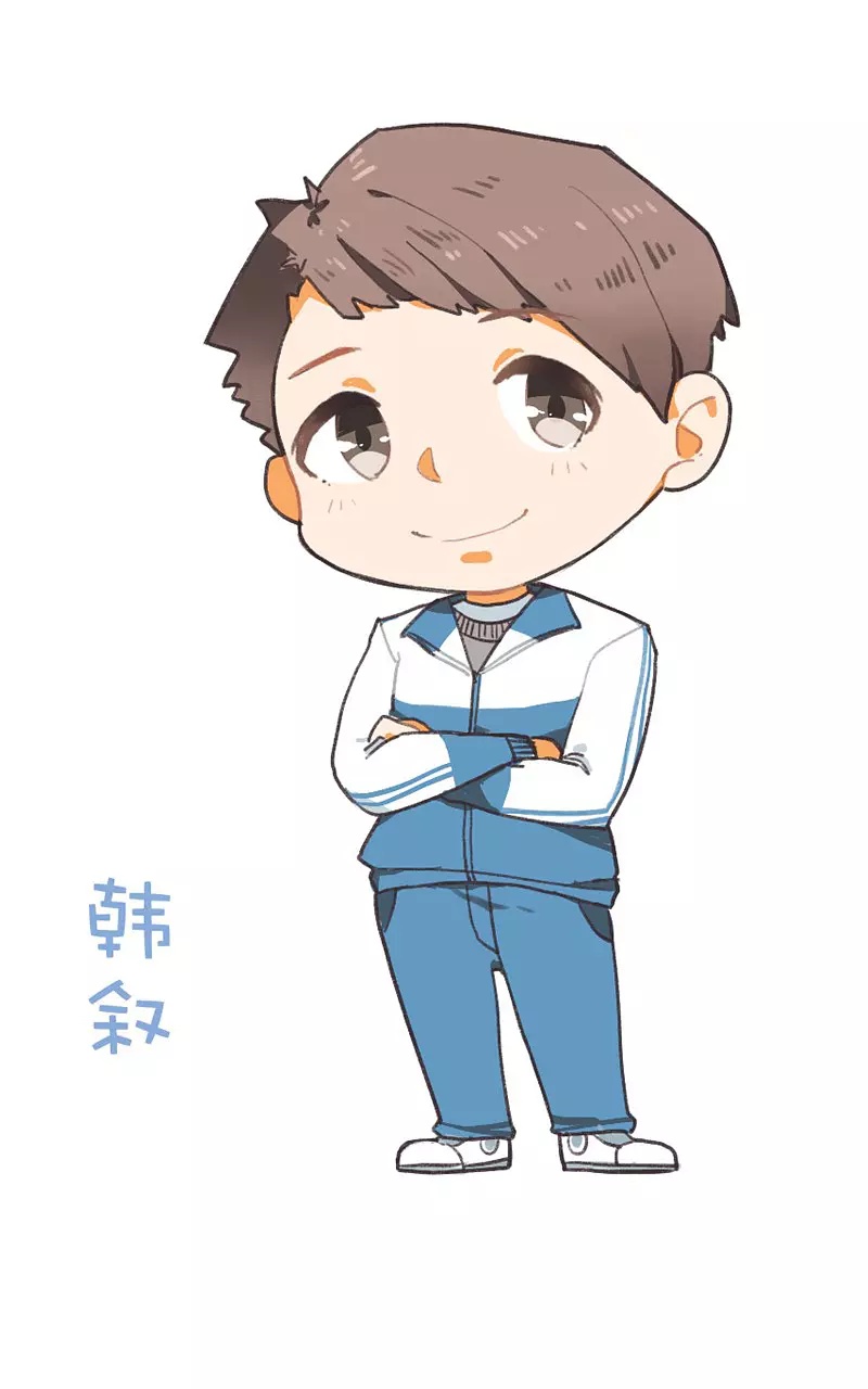 《最好的我们》:q版的主角,生动传神,表达到位