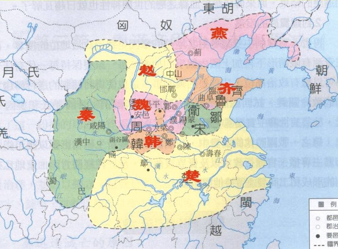 秦国强大的军事力量,最后130年里造成的伤亡总数达1489000人