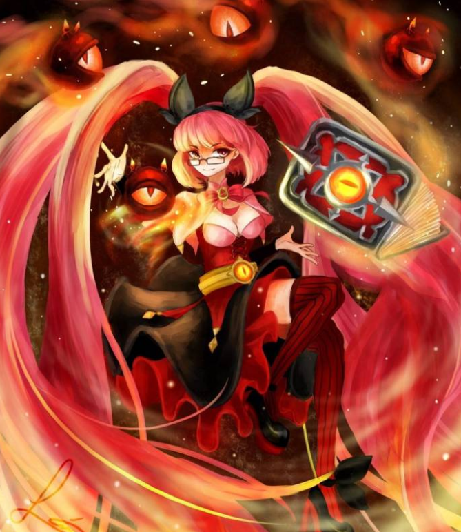 安琪拉有一个技能伤害指数是很高的,要是让她释放了