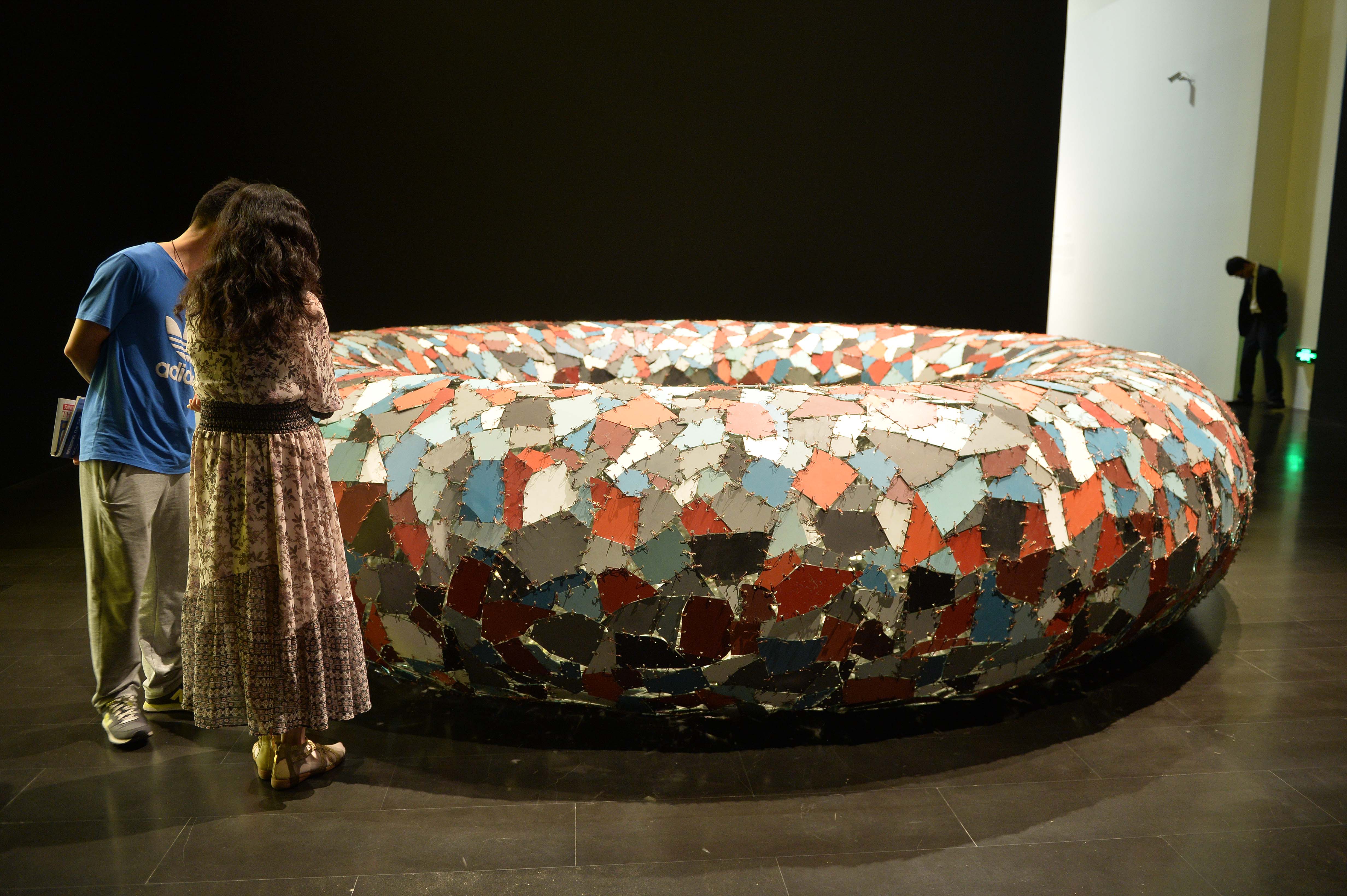 "融——法国杜尚奖提名艺术家作品展"在京开幕(1)