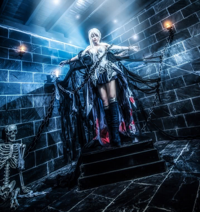 《死亡爱丽丝》的神级cos,黑暗面美少女的冒险故事