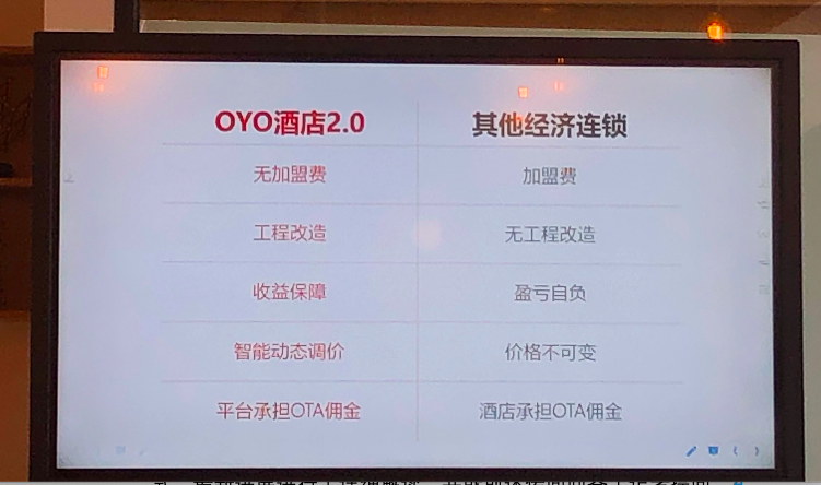 oyo首席收益官朱磊:oyo模式不会发生规模不经济