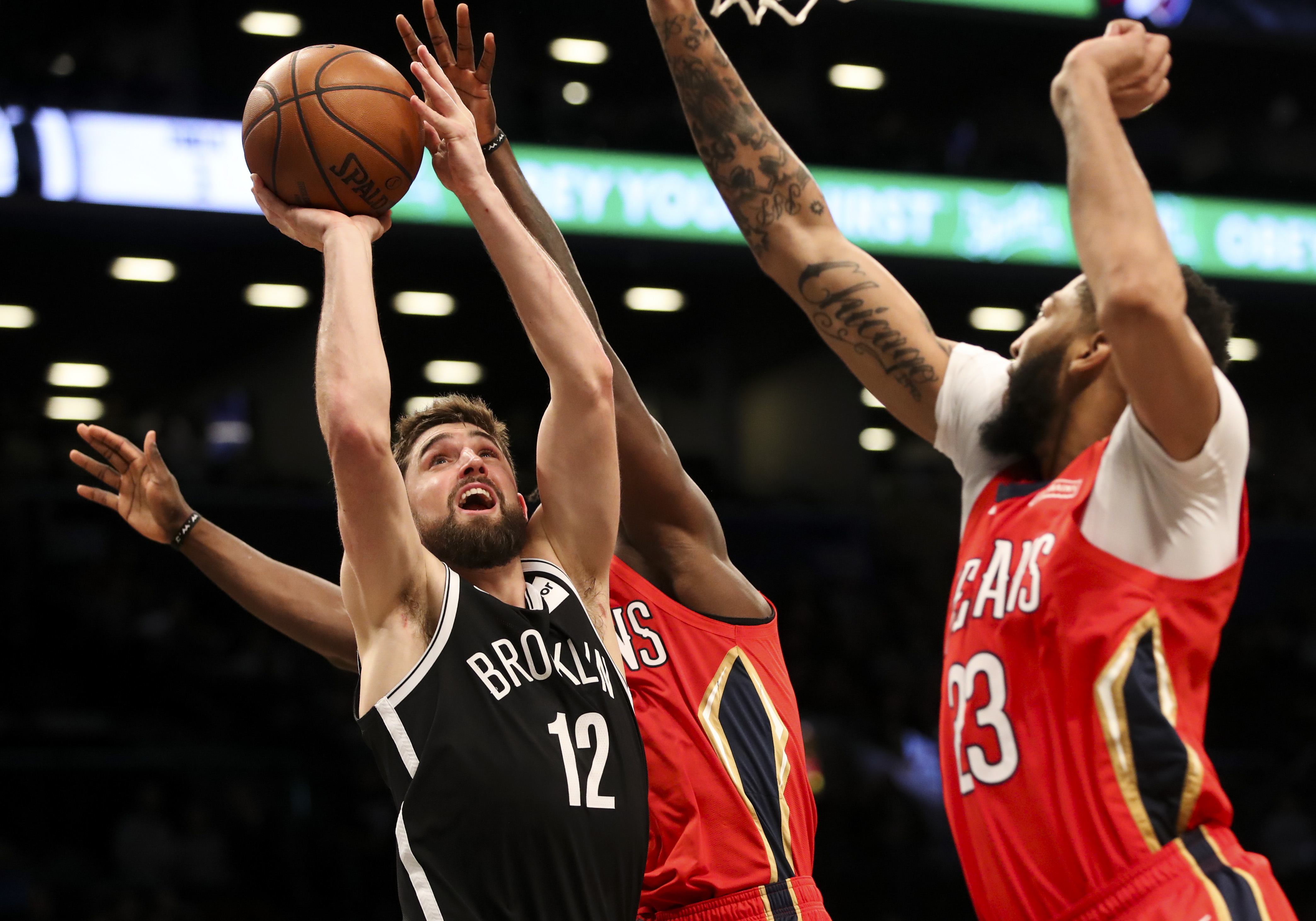 篮球——nba:篮网胜鹈鹕