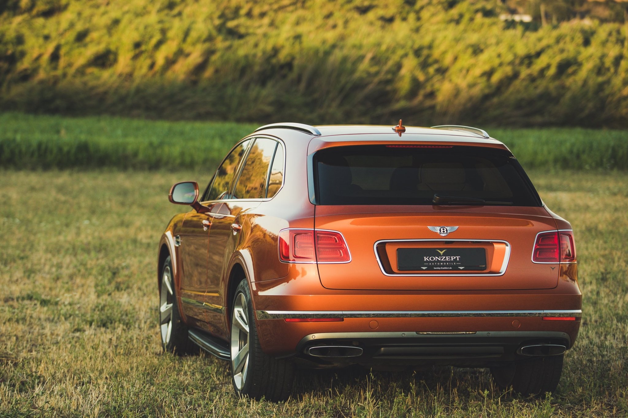 全新宾利添越,12缸发动机的suv