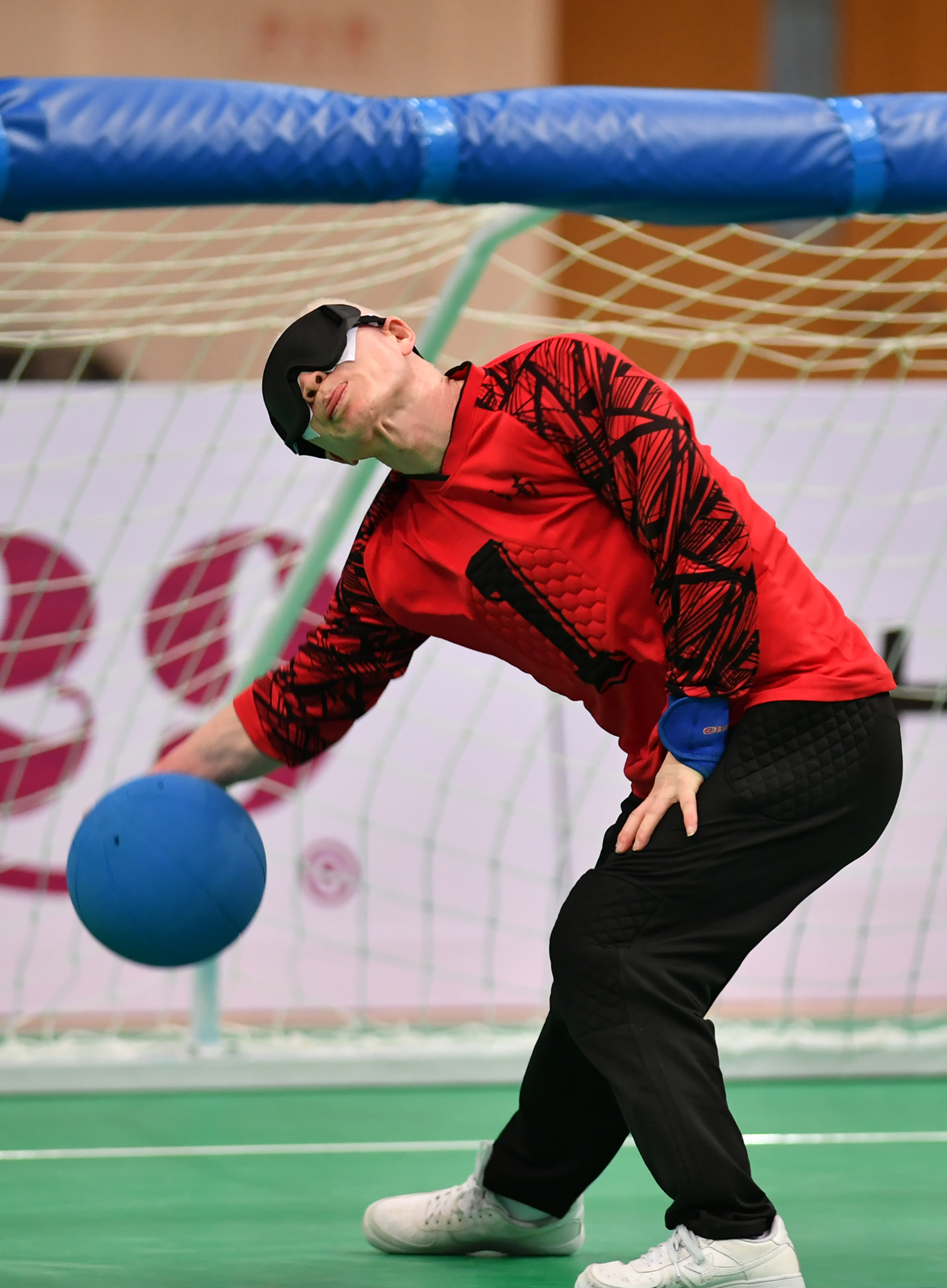 盲人门球——残运会:云南队胜上海队