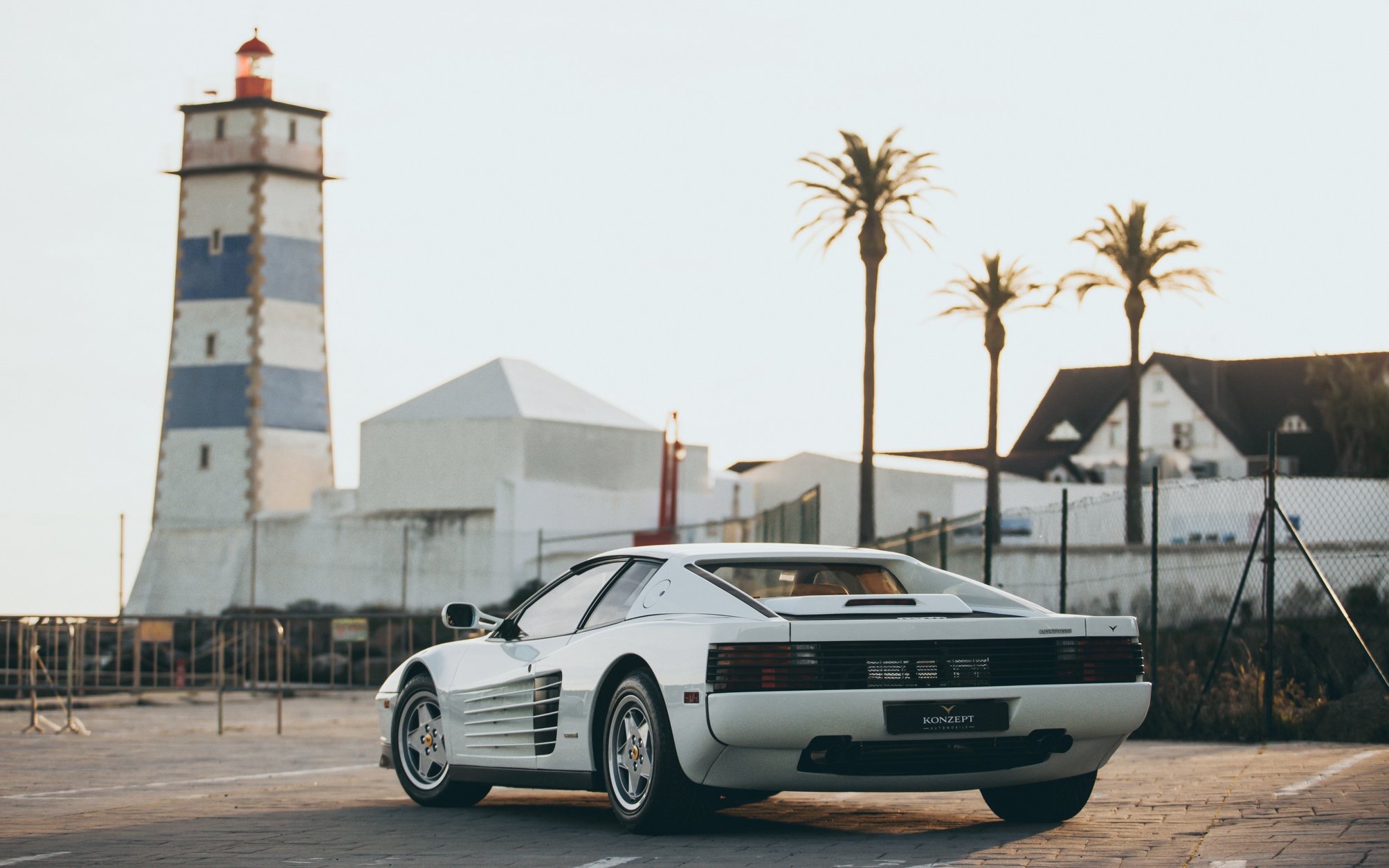 曾经的白马王子法拉利testarossa