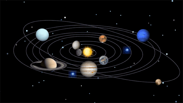 太阳系八大行星的样子图片