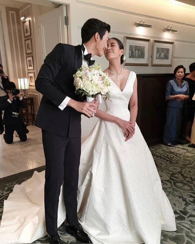 泰国男神push在曼谷大婚,婚礼现场全程看着新娘,是真爱了!
