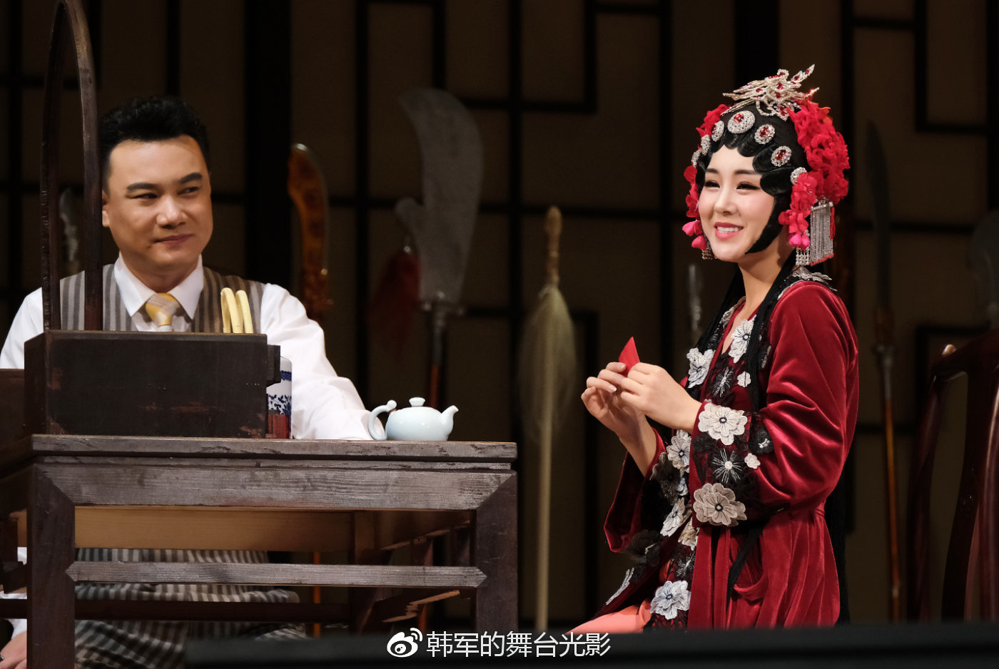 北京人艺三排田汉名剧《名优之死》年轻演员撑起年度大戏(剧照)