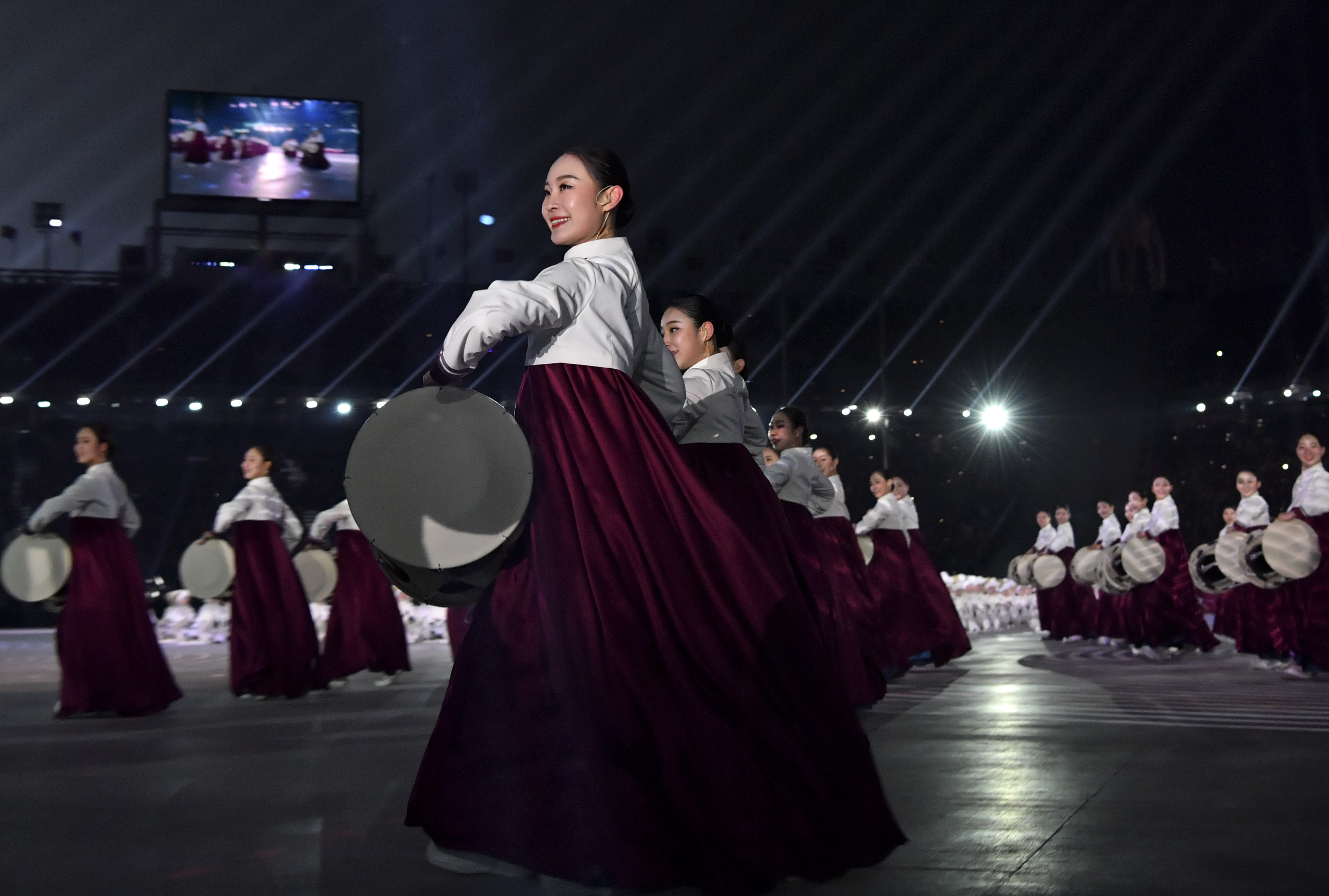 平昌冬奥会 开幕式图片