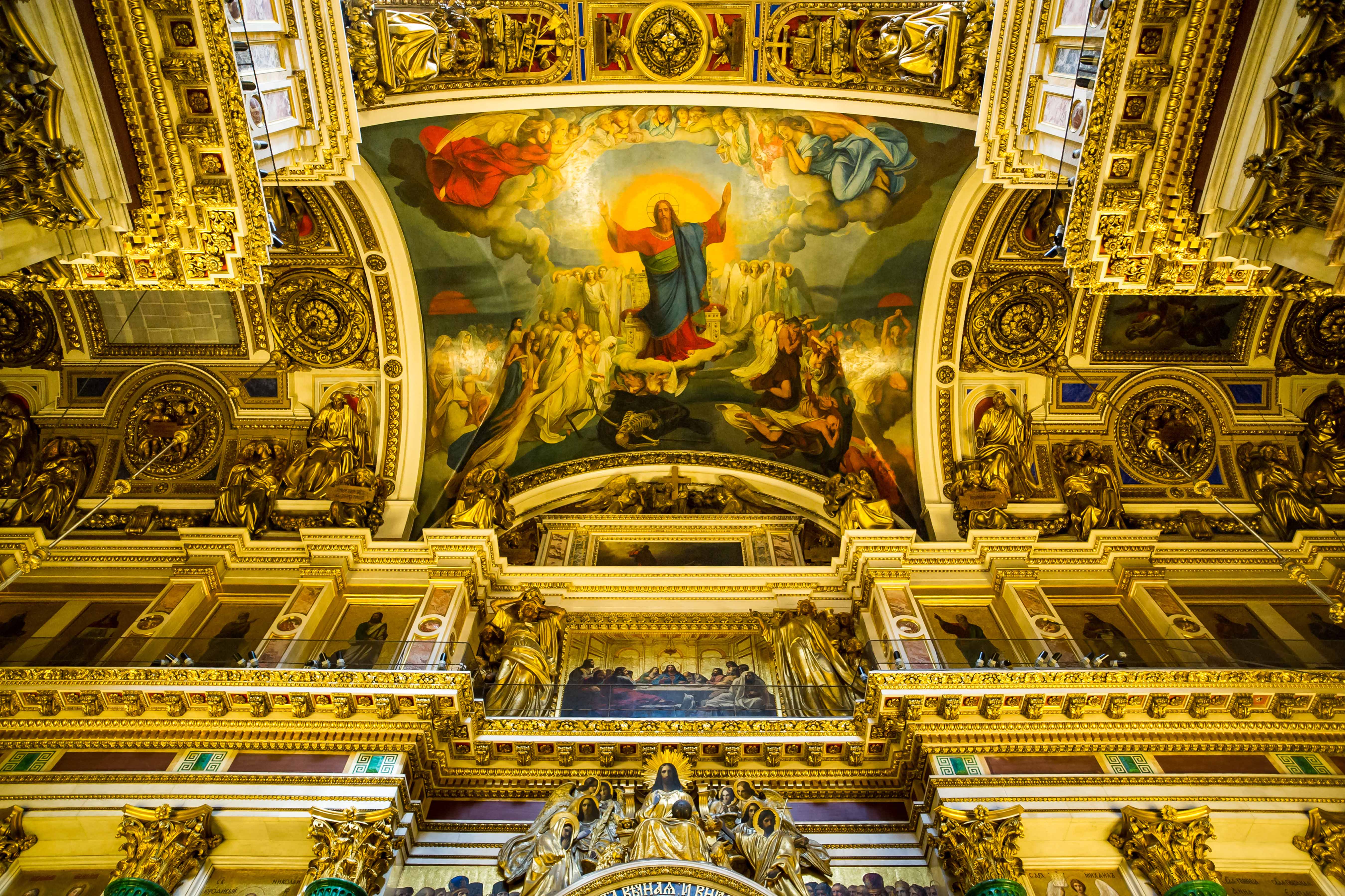 圣以撒大教堂,40万人建了40年,精美无比,世间罕见