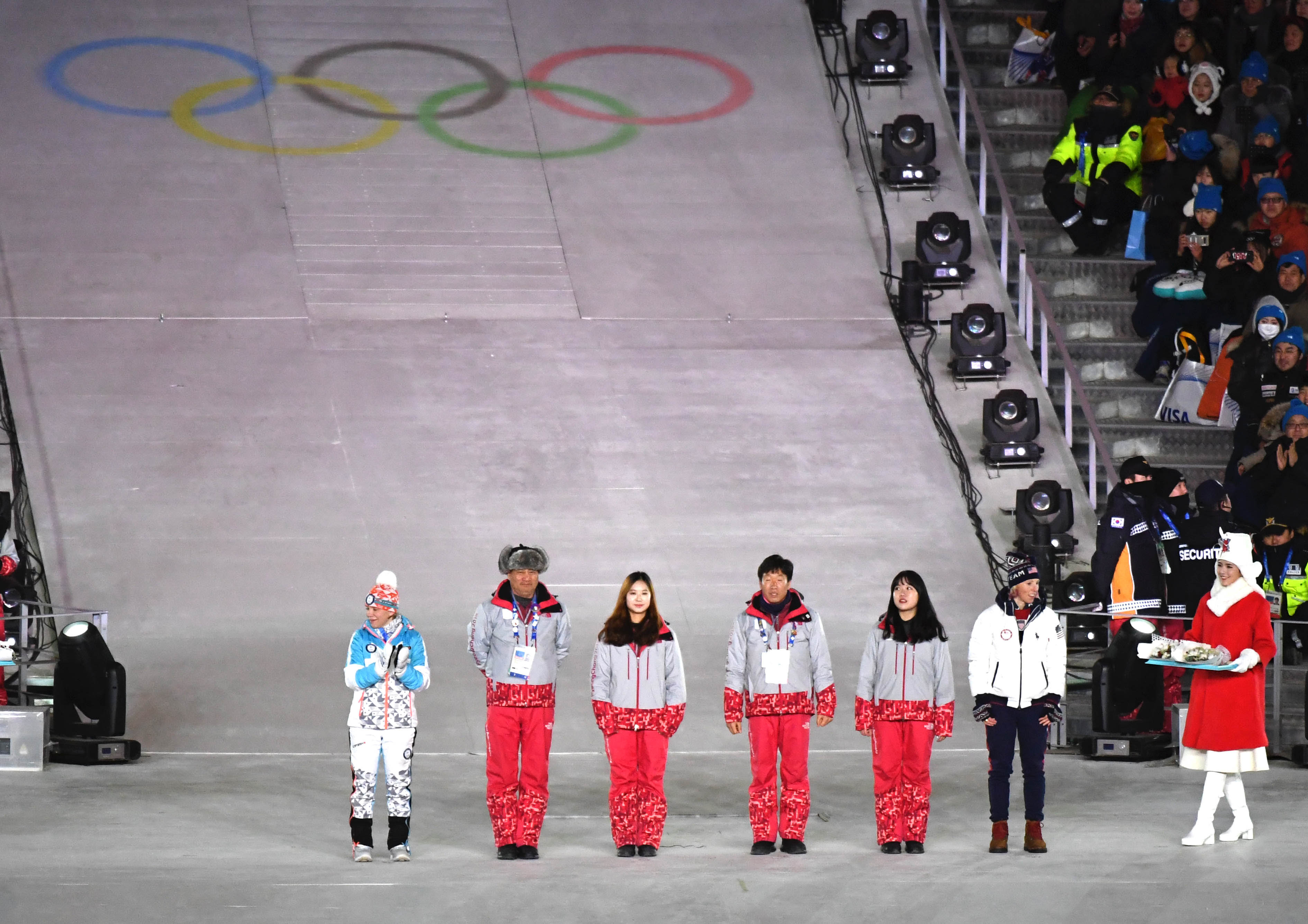 平昌冬奥会闭幕式图片