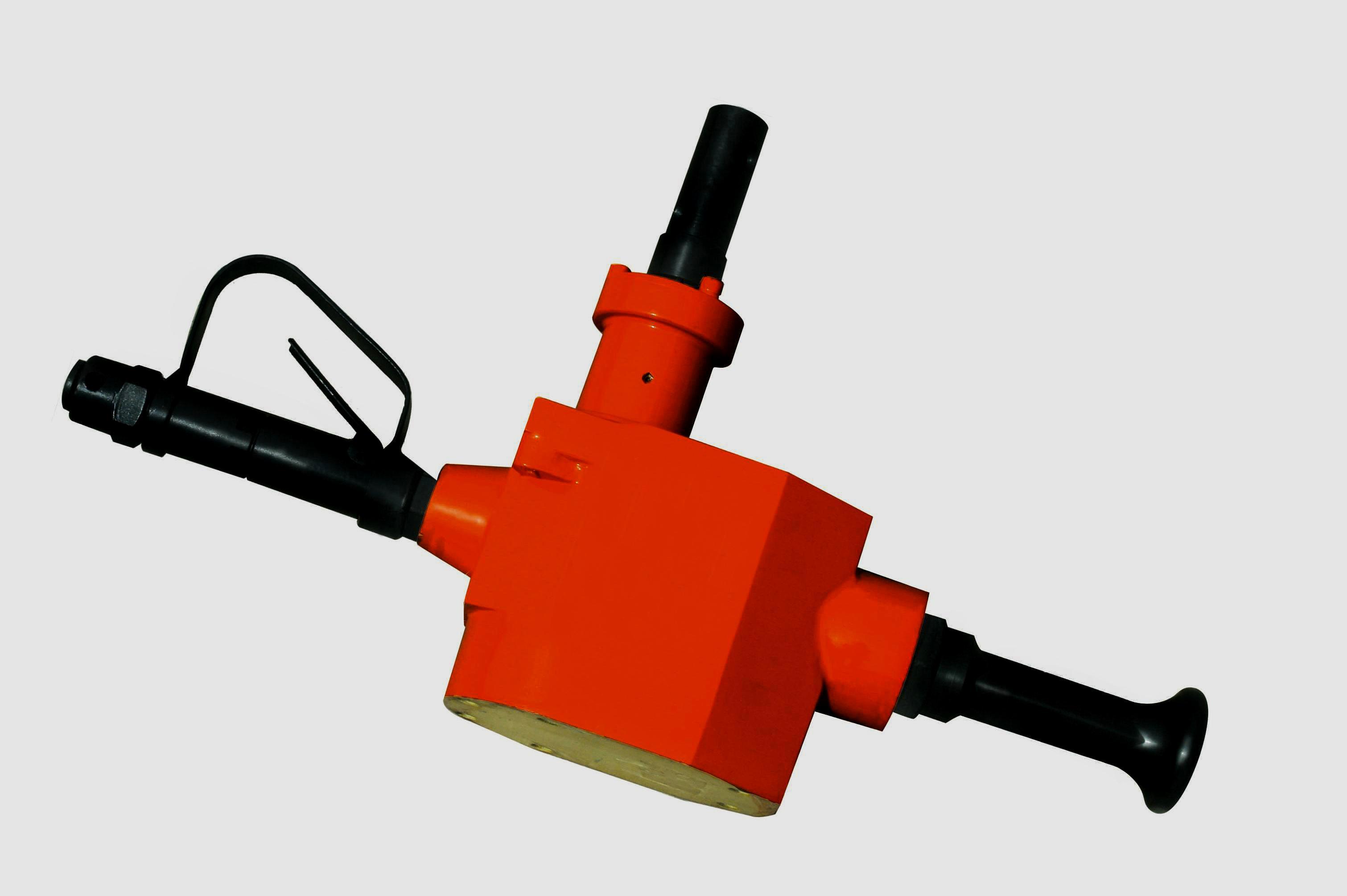风煤钻是一种气动手持式钻机(风动煤钻),以压风为动力的气动工具