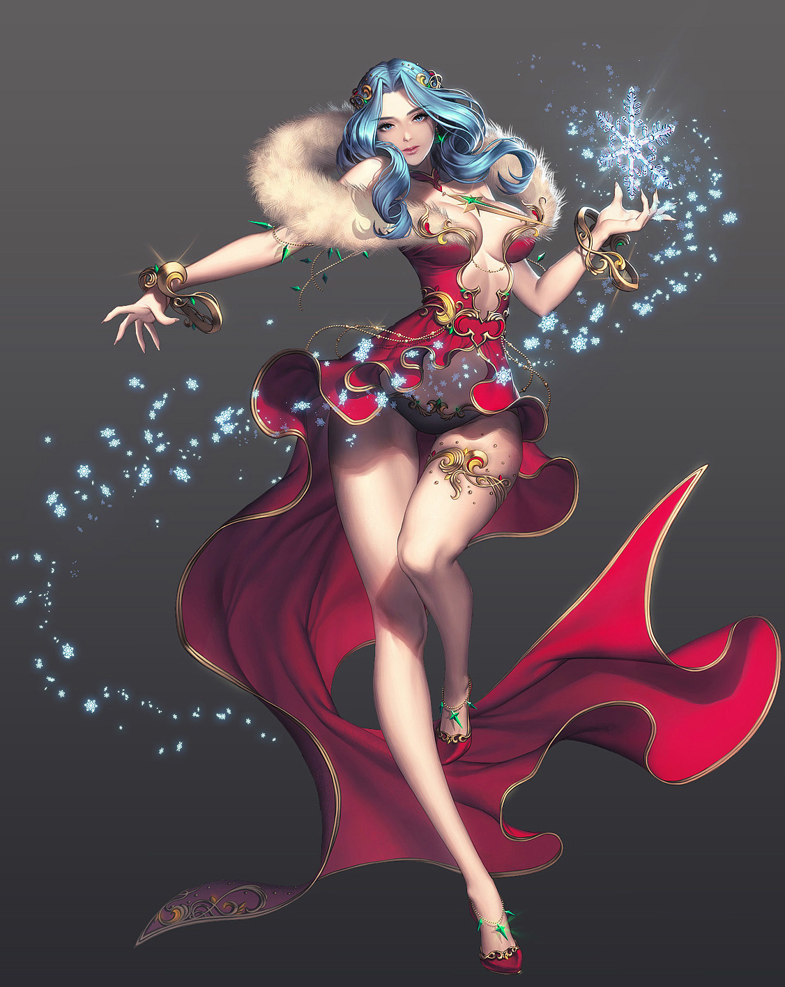 游戏角色原画作品