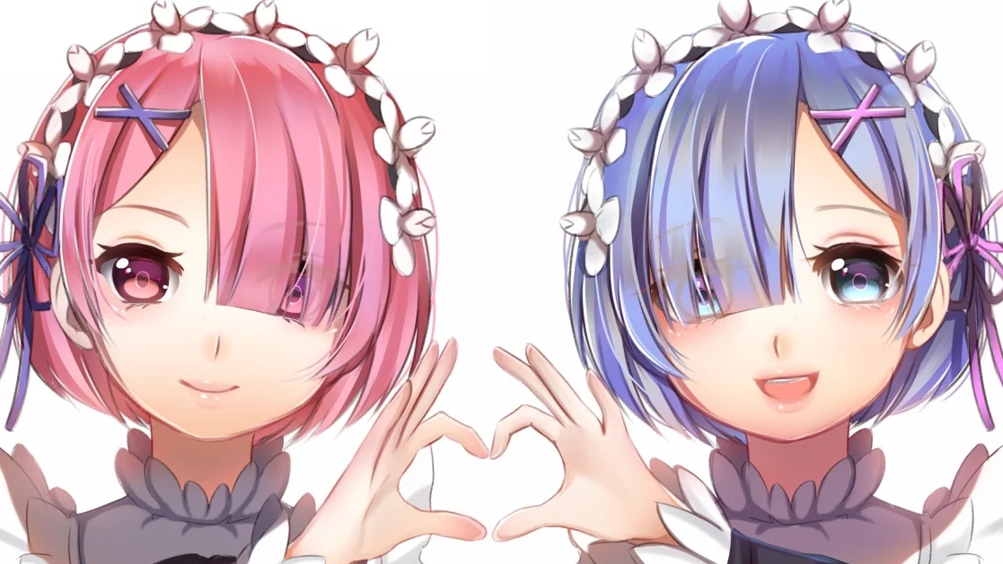 拉姆蕾姆角色原画,喜欢的看下吧