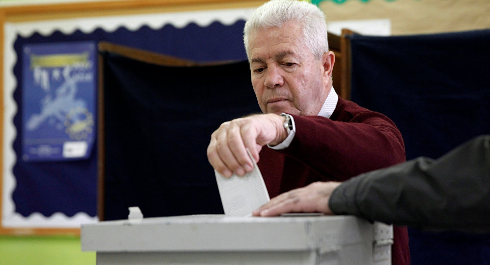 塞浦路斯现任总统在该国总统大选第二轮投票中领先